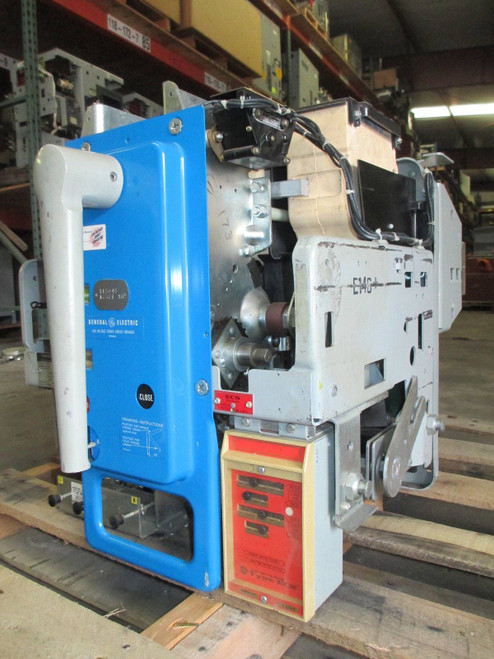 General Electric AKRU-4A-50 1600 Amp MO Breaker LS ECS Trip AKR-U4A50 GE 1200A (EBI2138-3)