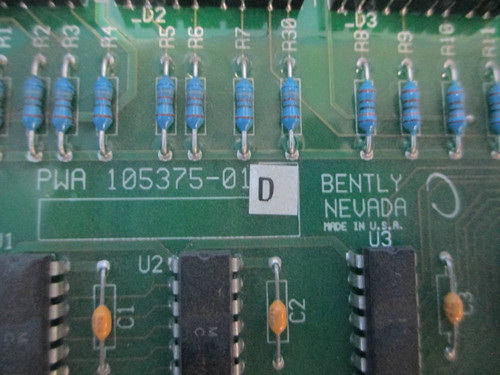 Bently Nevada 105375-01 Sampler TDXnet PLC Transient Data Interface PWA 5162 (NP0012-5)