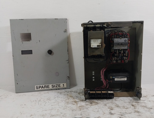 Westinghouse Type W Size 1 Starter 15A 18" Breaker Motor Control Center Bucket (TK0164-1) Westinghouse Type W Size 1 Starter 15A 18" Breaker Motor Control Center Bucket (TK0164-1)