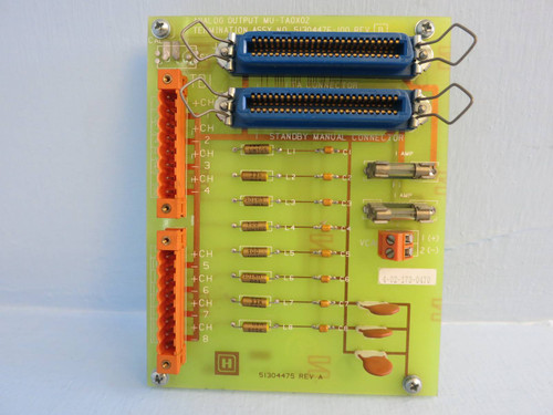 Honeywell 51304476-100 Rev B Analog Output MU-TAX0X02 51304475-100 Rev A PLC (PM0354-9)
