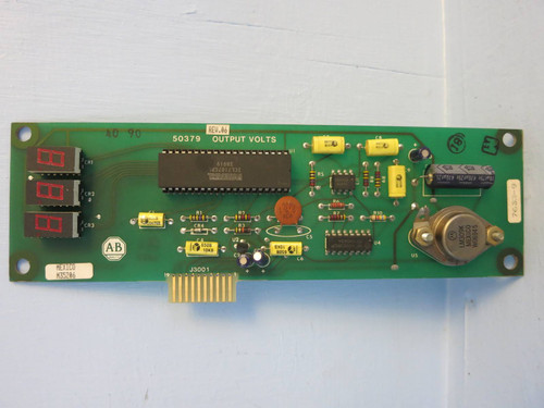 Allen Bradley 50379 Output Volts Rev 06 Drive Board PCB AB PLC 118379 Rev D (PM0412-1)