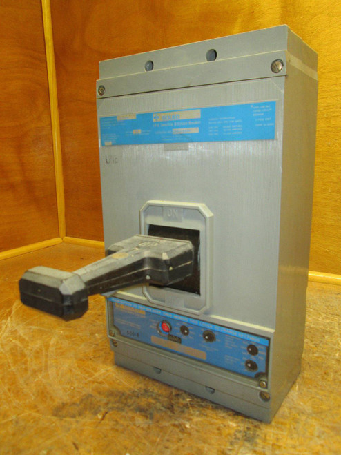 Gould I-T-E SHK3-B500 500 Amp Sensitrip Circuit Breaker 500A Trip SHK3B500 ITE (EBI2560-1)
