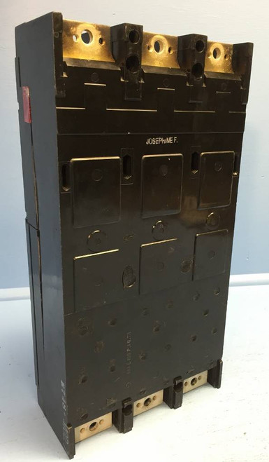 GE TJH4SS 400A Hi-Break Circuit Breaker w/ 400 Amp Plug 3P General Electric (EM0576-1)