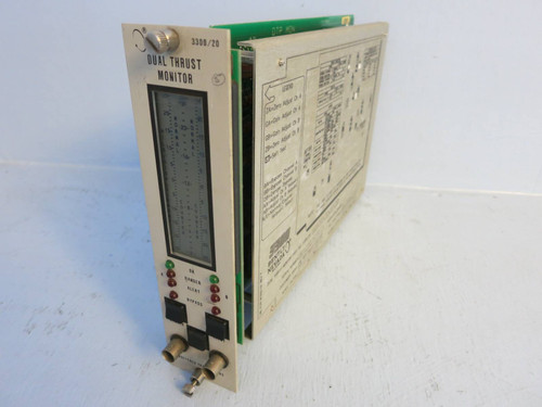 Bently Nevada Dual Thrust Monitor 3300/20-05-01-00-00-00 PLC PWA79482-01 82362 (PM0746-1)