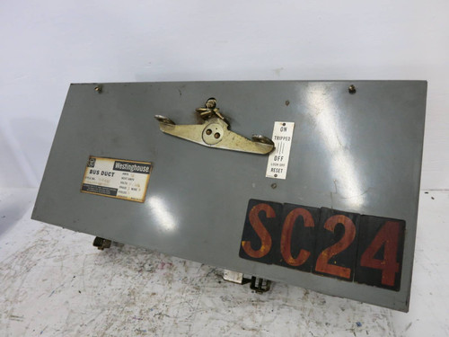 Westinghouse BPIN-A226AEAAN 15A Breaker/18A 5 Pole Contactor Busplug 47-E-2533 (PM0821-24)