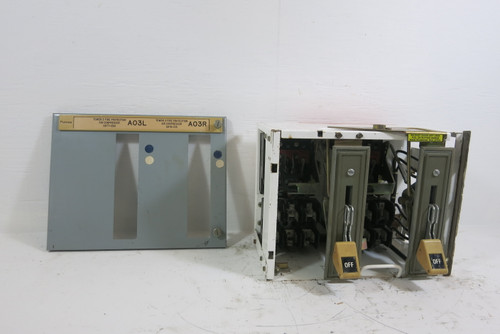 Siemens Tiastar Furnas 89 30 Amp Fused Dual Feeder 12" MCC MCCB Bucket 30A (TK0514-46)