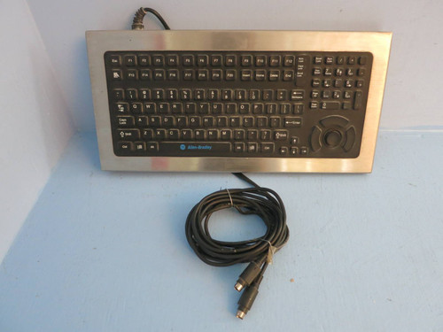 Allen Bradley 6189-KBDEPS1 Ser A Rev C Keyboard PLC Operator Interface AB (PM1202-1)