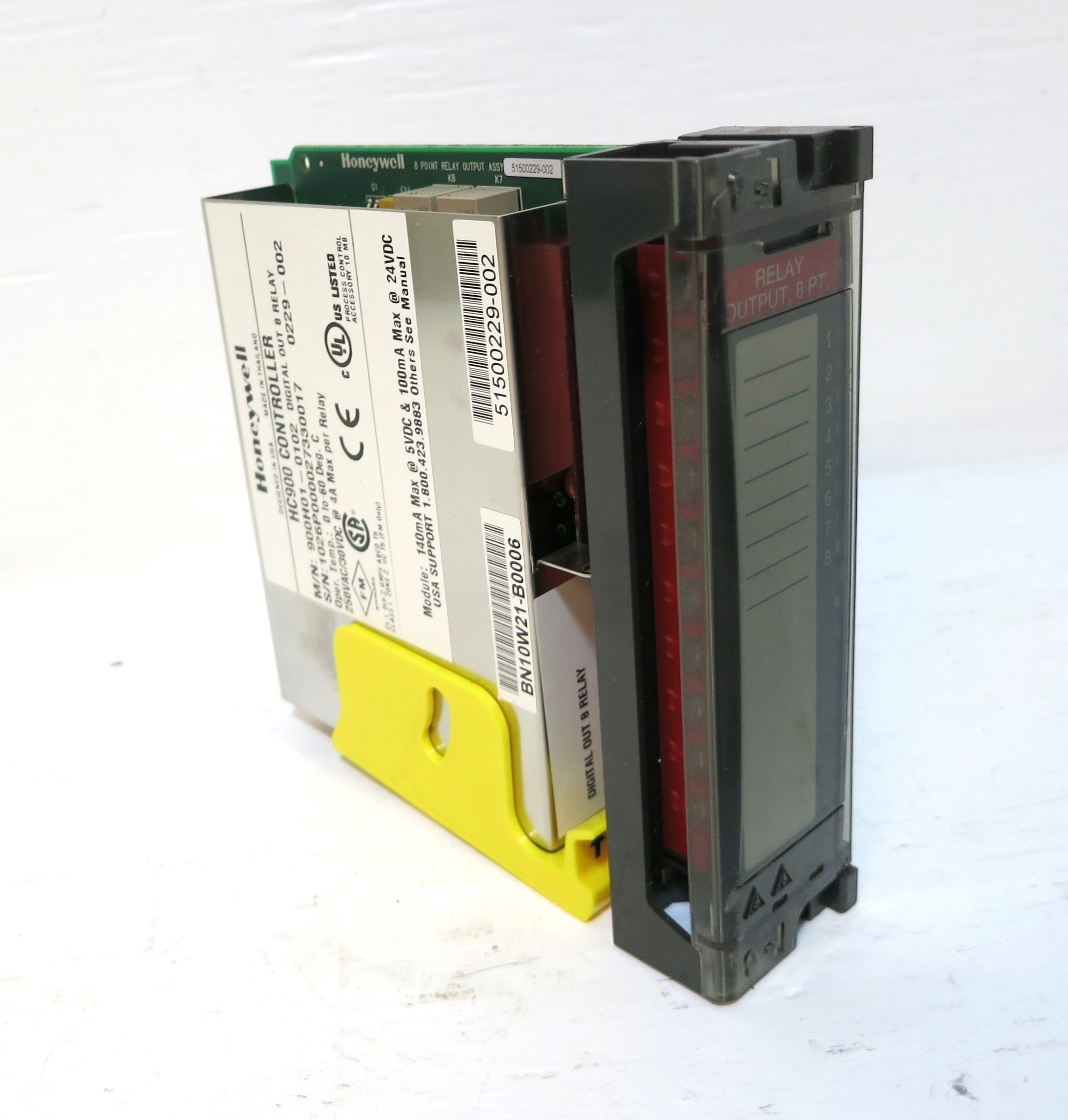 Honeywell 900H01 0102 HC900 Digital Output 8 Relay PLC Module DO