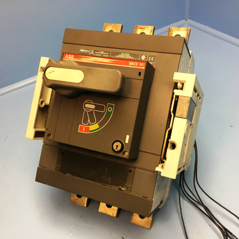 ABB S6H-D SACE S6 800A Molded Case Switch Breaker w Carriage S6HD