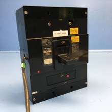 Mitsubishi NF-SL3600 600A Circuit Breaker w/ Aux 600V 3P NF-SL NFSL3600 600 Amp (EM2369-1)