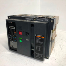 Merlin Gerin MP08H1 800A MasterPact LSI Circuit Breaker w/ 600 Amp Plug MP08 H1 (EM3338-1)