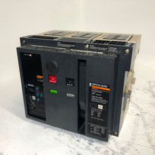 Merlin Gerin MP16H1 1600A LSI Masterpact Circuit Breaker EO w/ 1600 Amp Plug 3P (EM3781-18)