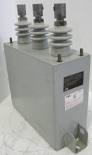 ABB 2GUW041150C310 150 kVAR 3 Pole 4160 VAC 60 Hz 75kV 3PH Power Capacitor WYE (GA0380-1)