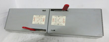 GE QMR361 30 Amp QMR362 60 Amp w Hardware 600V Twin Fusible Panelboard switch QMR (GA0561-1)