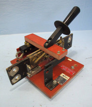 Pringle 800 Amp 600V Knife Switch DC Hz S3150 S 3150 800A Disconnect Manual (EBI3296-1)