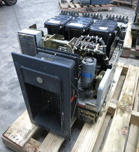 GE AKRU-7D-50 1600A Fused Air Circuit Breaker LSI Trip TS20SLIT1 1600 Amp EO RMS (DW5835-3)