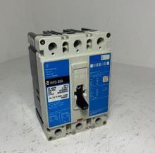 Westinghouse HFD3060L 60A Circuit Breaker Glossy Blue 3P 480/600V HFD3060 60 Amp (EM5088-1)