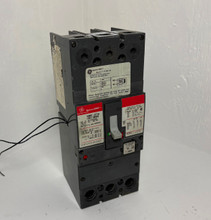 GE SFLA36AT0250 250A Spectra Circuit Breaker w 200 Amp Plug & 120V Shunt 3P flaw (EM5297-1)