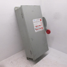 Cutler Hammer Eaton DH323FDK 100 Amp 3R 240V Fusible Safety Switch Disconnect (AH0362-1)
