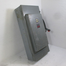 Square D H-364 Series E1 200 Amp 600V Fusible Safety Switch Disconnect H364 200A (AH0379-1)