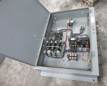 GE Size 3 50 HP Autotransformer Motor Starter Reduced Voltage 460V 300-Line (DW7279-1)