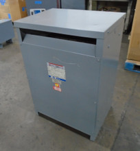 Eaton 45 kVA 480 Delta - 208Y/120 V 3PH Dry Type Transformer N48M28F45A 480V 208 (DW7459-1)