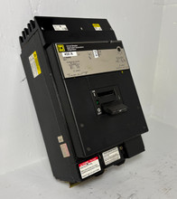 Square D I-Line LC36450 450A Circuit Breaker 480/600V 3 Pole LC 450 Amp HACR (EM5599-1)