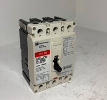 Cutler-Hammer HFD3015L 15A Circuit Breaker Glossy Red 600V 3P HFD3015 HFD 15 Amp (EM5612-1)