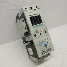 Siemens 3RT1044-1A..0 Sirius Motor Starter 120V Coil 60HP 90A w/ 3RB2046-1EB0 (AH0702-1)