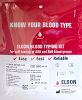 Home Blood Type Kit - blood type test