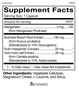 Connectivar - Supplement Facts