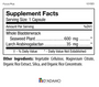 Fucus Plus - Supplement Facts Box