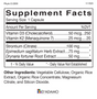 Phyto D 2000 - Supplement Facts