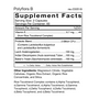 Polyflora B - Pro/Prebiotic Supplement Facts