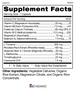 Catechol - Supplement Facts Box