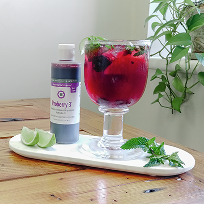 Proberry Spritzer - Summer Mocktail