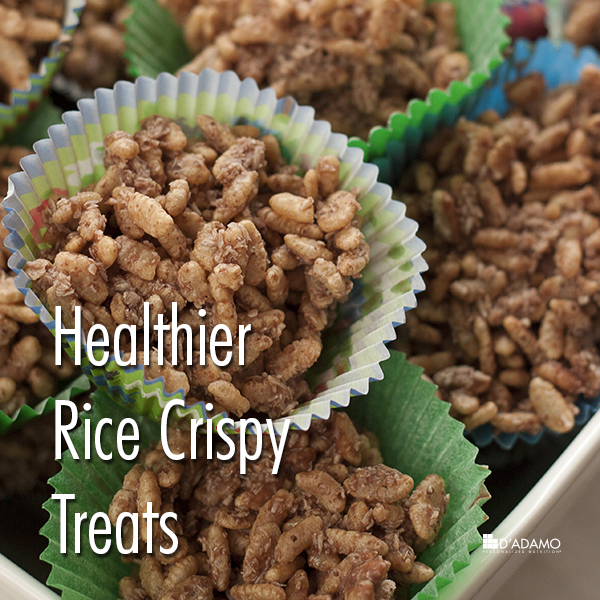 Healthier Rice Crispy Treats