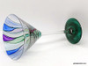 Hand-painted Dragonfly Martini - side view