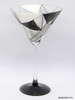 Hand-painted Granite Martini Glass