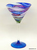 Hand-painted Spyglass Martini Glass - alternate view