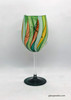 Dragonfly (green) ~ 16 oz wine goblet