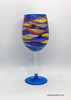 Sunrise ~ 16 oz wine goblet