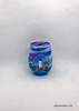 Spyglass hand-painted stemless wine goblet