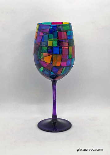 Sanctuary ~ 16 oz wine goblet