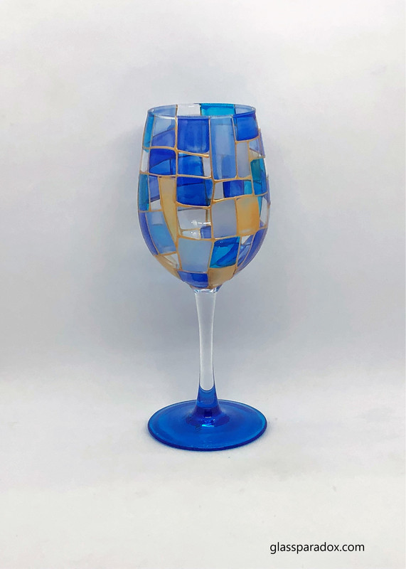 Beachcomber ~ 12 oz wine glass 