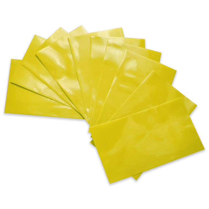 26650 Battery Wraps - 10pcs - Yellow