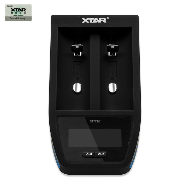 XTAR ST2 4.1A Fast Two Channel Battery Charger 