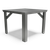 By the Yard 40" Square Unframed Leg Dining Table