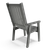 By the Yard 22" Mission Dining-Height Stationary Chair