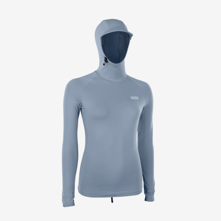 ION Rashguard Sun Pro LS Women silver-green 38/M